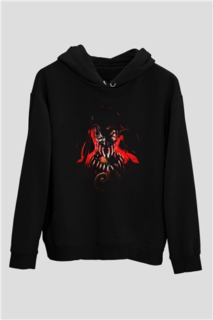 Finn Balor Baskılı Unisex Siyah Hoodie