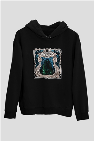 Finntroll Baskılı Unisex Siyah Hoodie