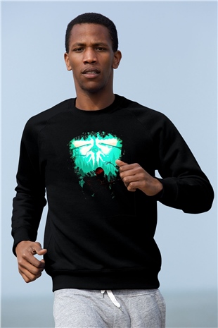 Firefly Siyah Unisex Sweatshirt