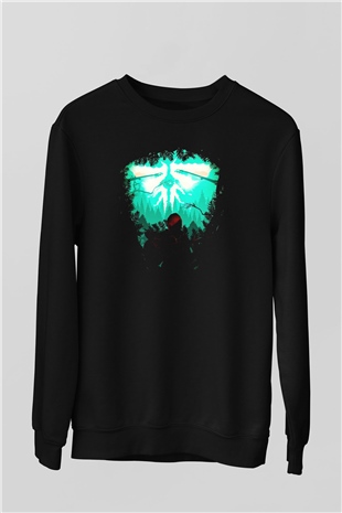 Firefly Siyah Unisex Sweatshirt
