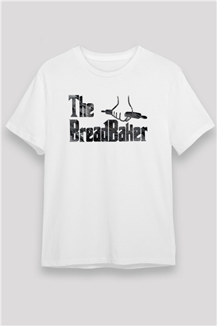 Fırıncı Beyaz Unisex Tişört T-Shirt - TişörtFabrikası