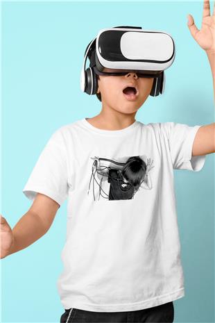 Fit For Rivals Baskılı Beyaz Unisex Beyaz Çocuk Tişört - Tshirt