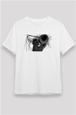 Fit For Rivals Baskılı Unisex Beyaz Tişört - Tshirt