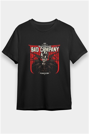 Five Finger Death Punch Baskılı Unisex Siyah Tişört