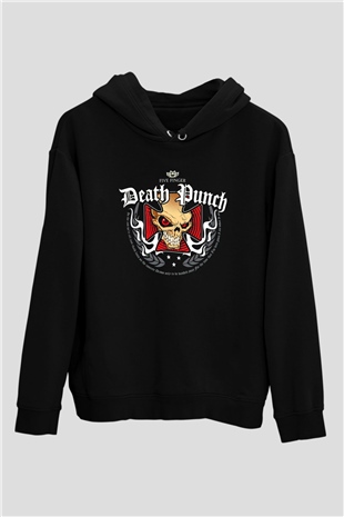 Five Finger Death Punch Siyah Unisex Hoodie