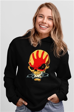 Five Finger Death Punch Siyah Unisex Hoodie