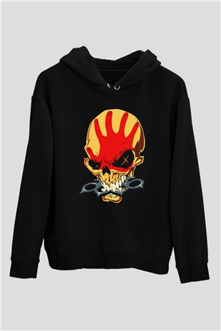 Five Finger Death Punch Siyah Unisex Hoodie