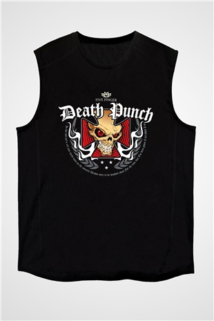 Five Finger Death Punch Siyah Unisex Kolsuz Tişört
