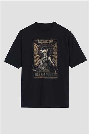 Five Finger Death Punch Siyah Unisex Oversize Tişört T-Shirt