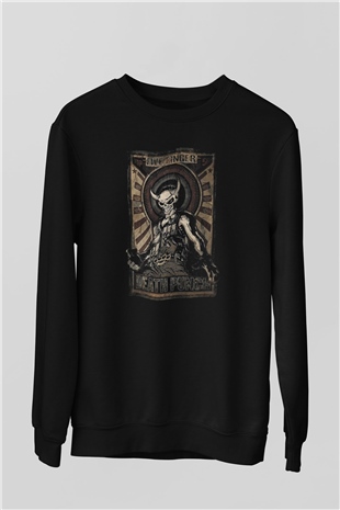 Five Finger Death Punch Siyah Unisex Sweatshirt