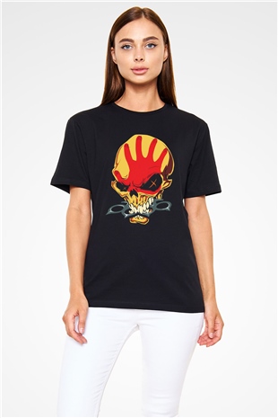 Five Finger Death Punch Siyah Unisex Tişört T-Shirt - TişörtFabrikası
