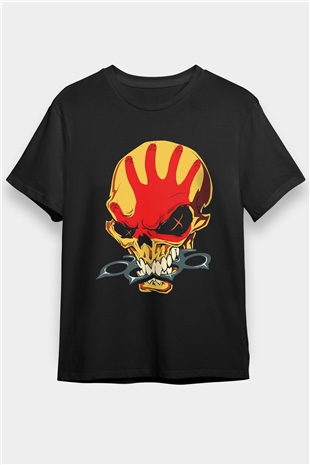 Five Finger Death Punch Siyah Unisex Tişört T-Shirt - TişörtFabrikası