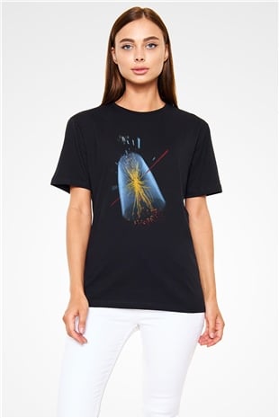 Fizikçi Siyah Unisex Tişört T-Shirt - TişörtFabrikası