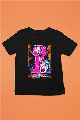 Flash Gordon Siyah Unisex  Çocuk Tişört