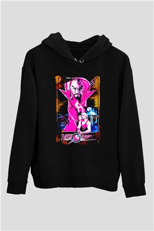 Flash Gordon Siyah Unisex Hoodie