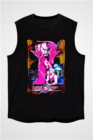 Flash Gordon Siyah Unisex  Kolsuz Tişört