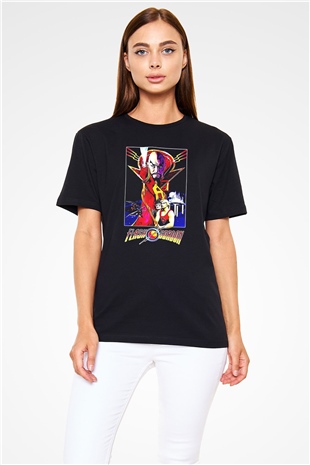 Flash Gordon Siyah Unisex Tişört