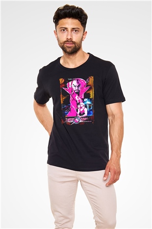 Flash Gordon Siyah Unisex Tişört