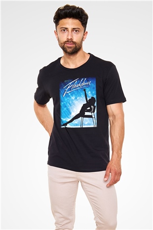 Flashdance Siyah Unisex Tişört