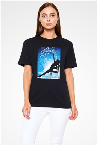 Flashdance Siyah Unisex Tişört