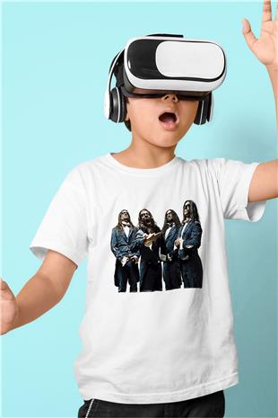 Fleshgod Apocalypse Baskılı Beyaz Unisex Beyaz Çocuk Tişört - Tshirt