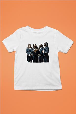 Fleshgod Apocalypse Baskılı Beyaz Unisex Beyaz Çocuk Tişört - Tshirt