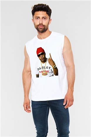 Flo Rida Beyaz Unisex Kolsuz Tişört