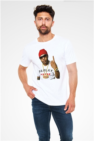 Flo Rida Beyaz Unisex Tişört T-Shirt - TişörtFabrikası