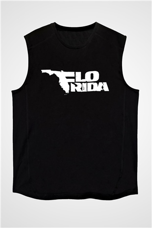 Flo Rida Siyah Unisex Kolsuz Tişört