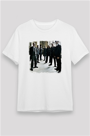 Flogging Molly Baskılı Unisex Beyaz Tişört