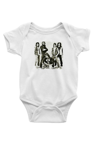 Flotsam and Jetsam Baskılı Unisex Beyaz Bebek Body - Zıbın