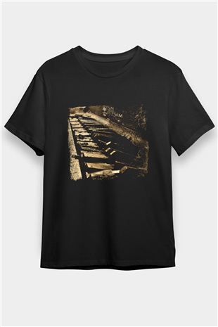 Flotsam and Jetsam Baskılı Unisex Siyah Tişört