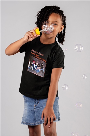 Flotsam and Jetsam Baskılı Unisex Siyah Çocuk Tişört