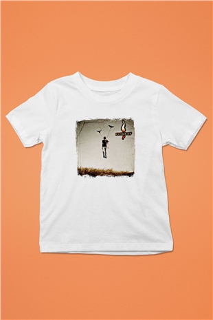 Flyleaf Baskılı Unisex Beyaz Çocuk Tişört