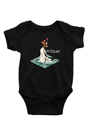 Flyleaf Siyah Bebek Body - Zıbın