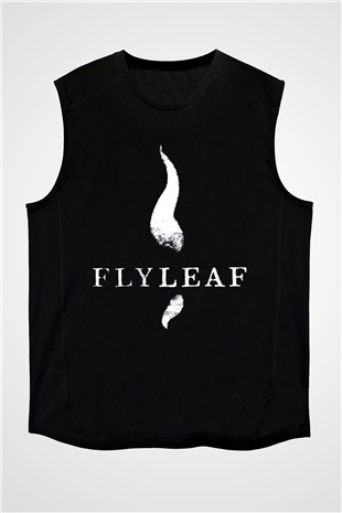 Flyleaf Siyah Unisex Kolsuz Tişört