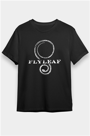 Flyleaf Siyah Unisex Tişört T-Shirt - TişörtFabrikası