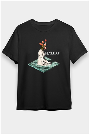 Flyleaf Siyah Unisex Tişört T-Shirt - TişörtFabrikası