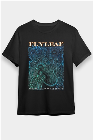 Flyleaf Siyah Unisex Tişört T-Shirt - TişörtFabrikası