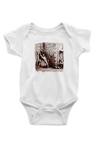 Foghat Baskılı Unisex Beyaz Bebek Body - Zıbın