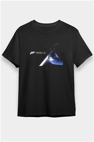 Forza Motorsport Siyah Unisex Tişört T-Shirt