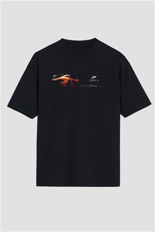 Forza Motorsport Siyah Oversize Tişört Oversize T-shirt