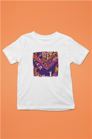 Foster the People Baskılı Unisex Beyaz Çocuk Tişört