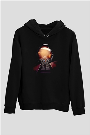 Fotoğrafçılık Sanatı TemalıSiyah  Unisex Hoodie