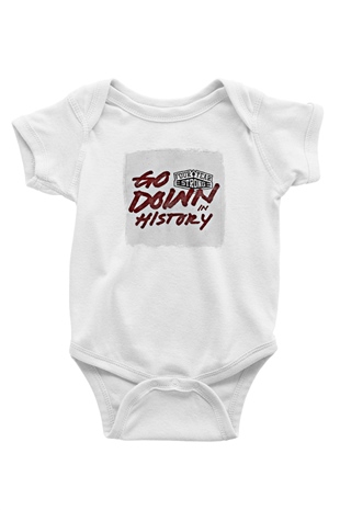 Four Year Strong Baskılı Unisex Beyaz Bebek Body - Zıbın