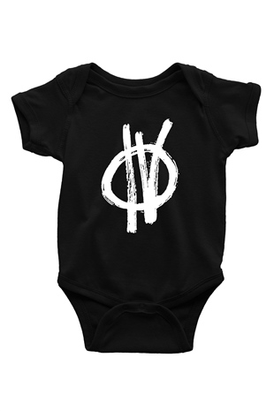 Four Year Strong Baskılı Unisex Siyah Bebek Body - Zıbın