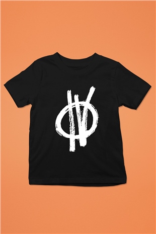 Four Year Strong Baskılı Unisex Siyah Çocuk Tişört - Tshirt