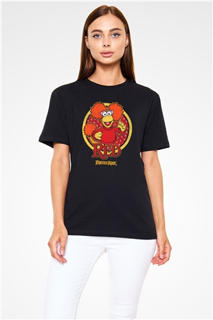 Fraggle Rock Siyah Unisex Tişört