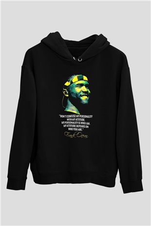 Frank Ocean Baskılı Unisex Siyah Hoodie
