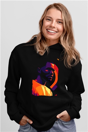 Frank Ocean Baskılı Unisex Siyah Hoodie